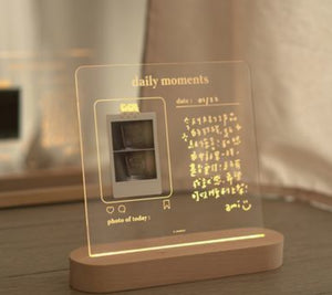 LED Message Board ✨ USB-Powered 💡 Rewritable Notes 🖊️