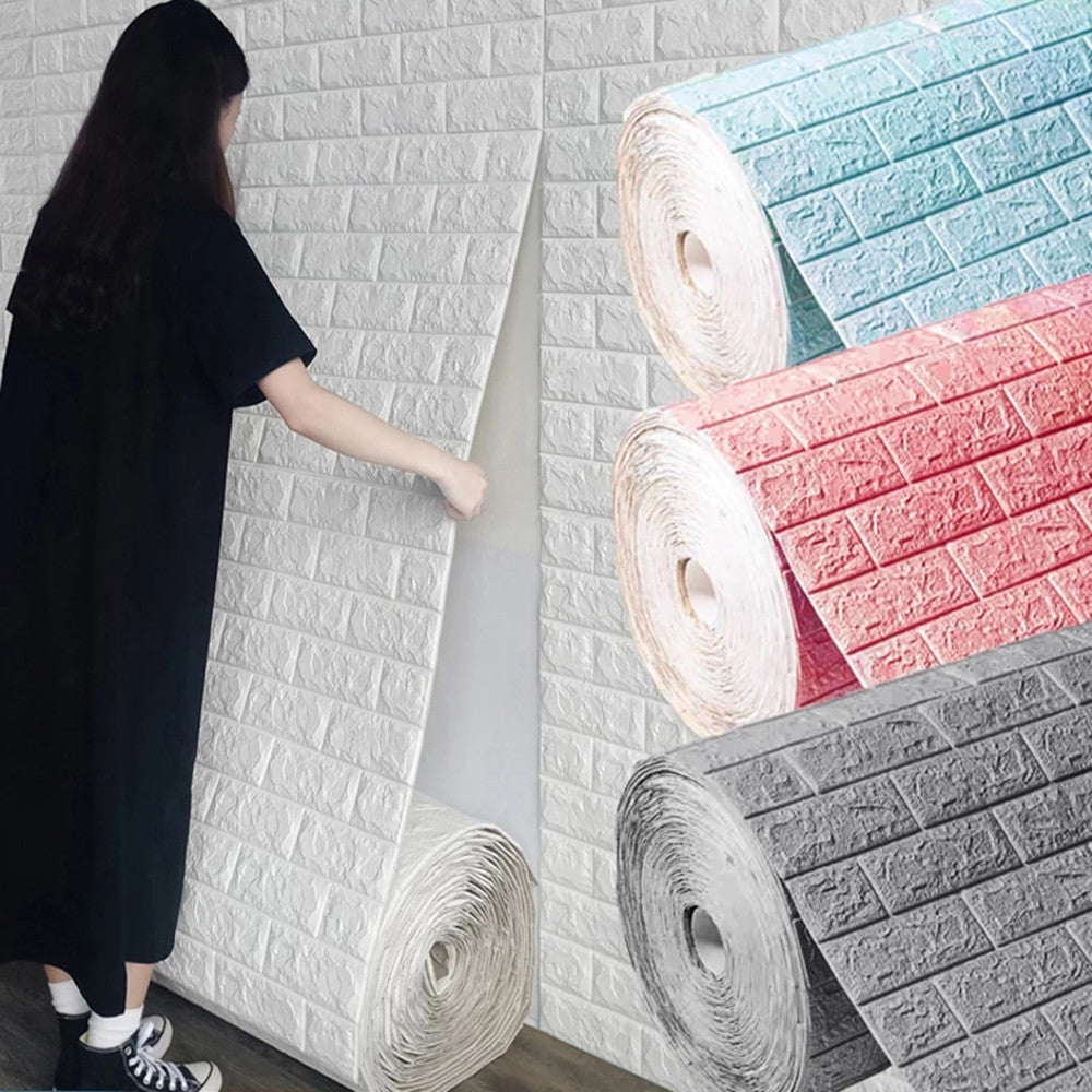 🖌️ Self-Adhesive 3D Wallpaper – For Easy & Stylish Wall Decor ✨