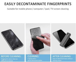 2-in-1 Screen Cleaner Kit 📱💻✨