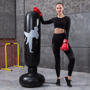 Inflatable Punching Bag Boxing Practice  Punch Bag Training Sand Bag