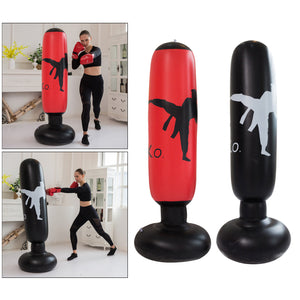 Inflatable Punching Bag Boxing Practice  Punch Bag Training Sand Bag