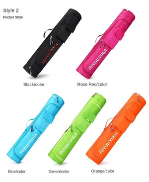 Yoga Mat Storage Bag Female Multifunctional Large-capacity Lightweight Nylon Cloth Bag Sports Fitness Yoga Bag