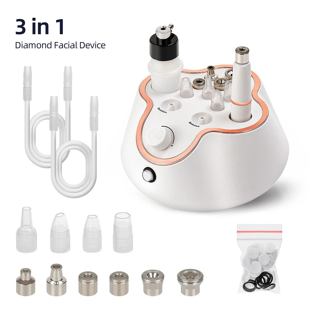 Professional Diamond Microdermabrasion Machine Home Use Facial Peeling Beauty Machine Exfoliation Face Deep Cleaning Skin Care