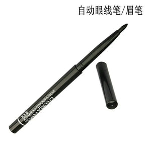 1pcs Women's Makeup Rotary Retractable Eyeliner Pencil Waterproof Eye Liner Pen Black And Brown Eyebrow Pencil Beauty Tools