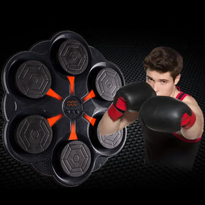 Music Boxing Machine Smart Wall Mounted Music Boxing Music Trainer Boxing Target Trainer Fitness Punching Bag Training Equipment