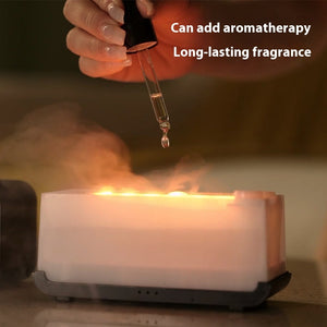 ✨🔥 RGB Flame Aroma Diffuser with 7 Colors 🌈💨