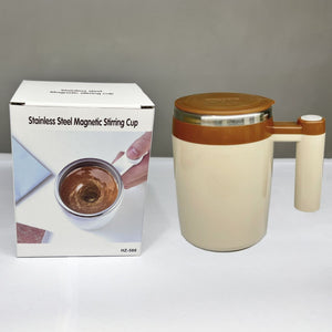 Automatic Stirring Mug 🌀 | Rechargeable Stainless Steel Coffee Cup